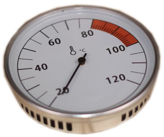 Thermometer CLASSIC 100 mmMetallgehäuse