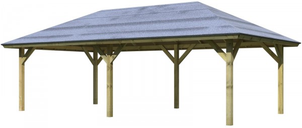 Pavillon Carport Kirn 2 2,65 x 5,17 m