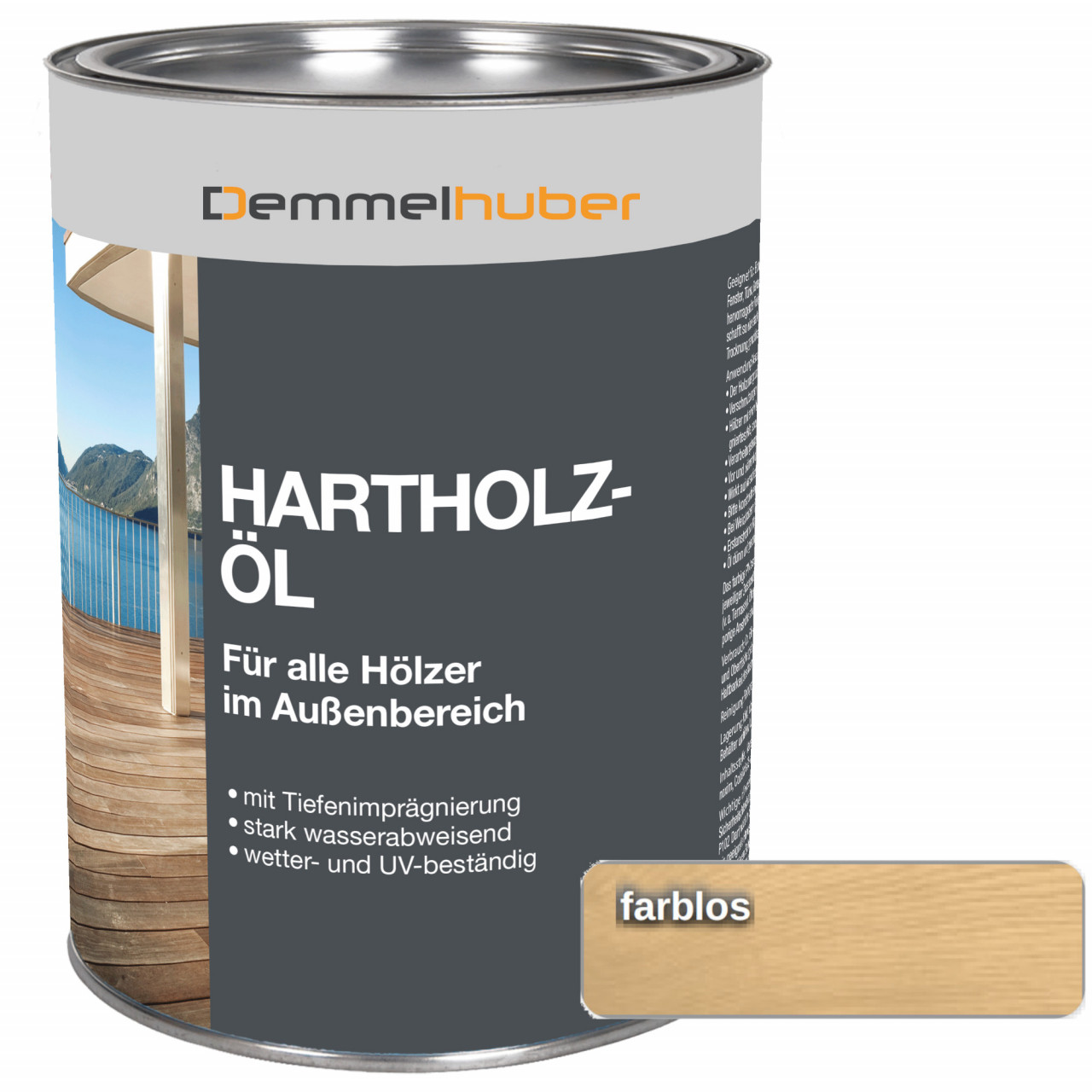 DEMMELHUBER Hartholzöl Farblos 06-002-01-900-00240