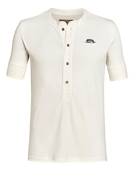 TShirt HENLEY weiß S