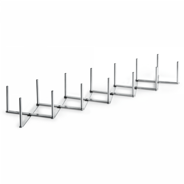 Edelstahl Sparerib-Halter verstellbar