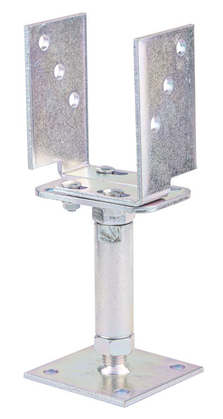 UPfostenträger verstellbar 71161 mm zum Aufschrauben