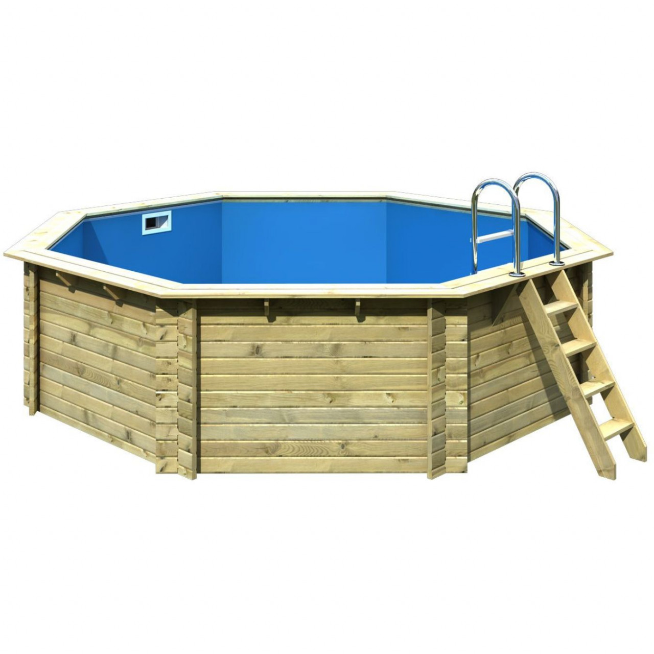 Achteck POOL 470 x 470 38 mm Modell 2 ohne ohne