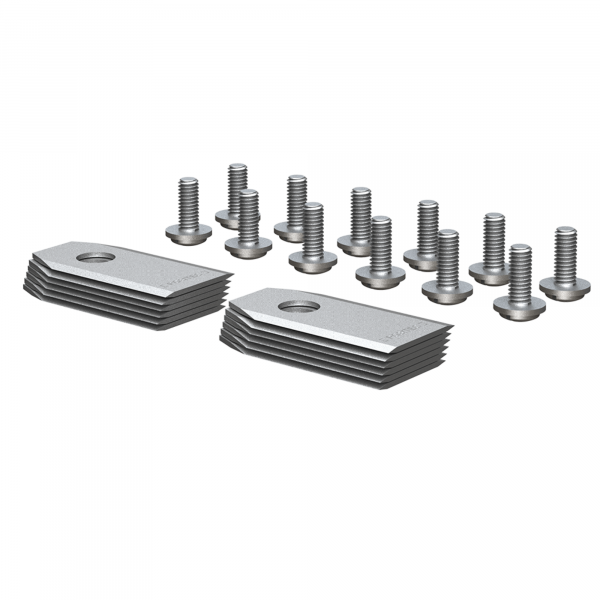 Klingen (12 Stück), alter Messerteller