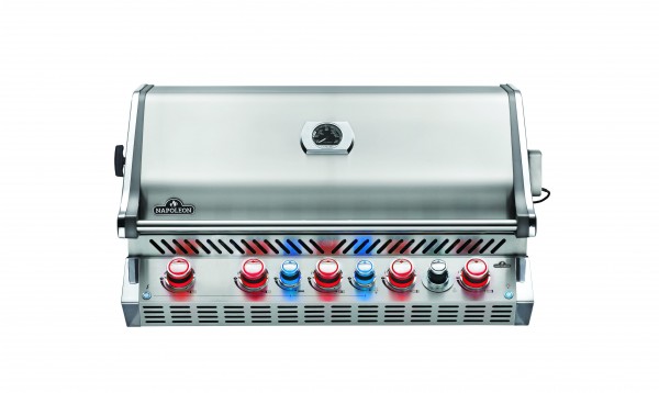 Gasgrill PRESTIGE PRO™ 665 RB Edelstahl Einbau-Grillaufsatz