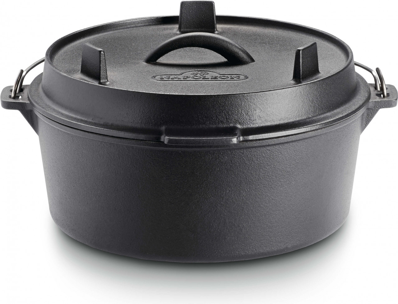 Preisvergleich für Dutch Oven mit Deckel Gusseisen 28cm 6 Liter, in der