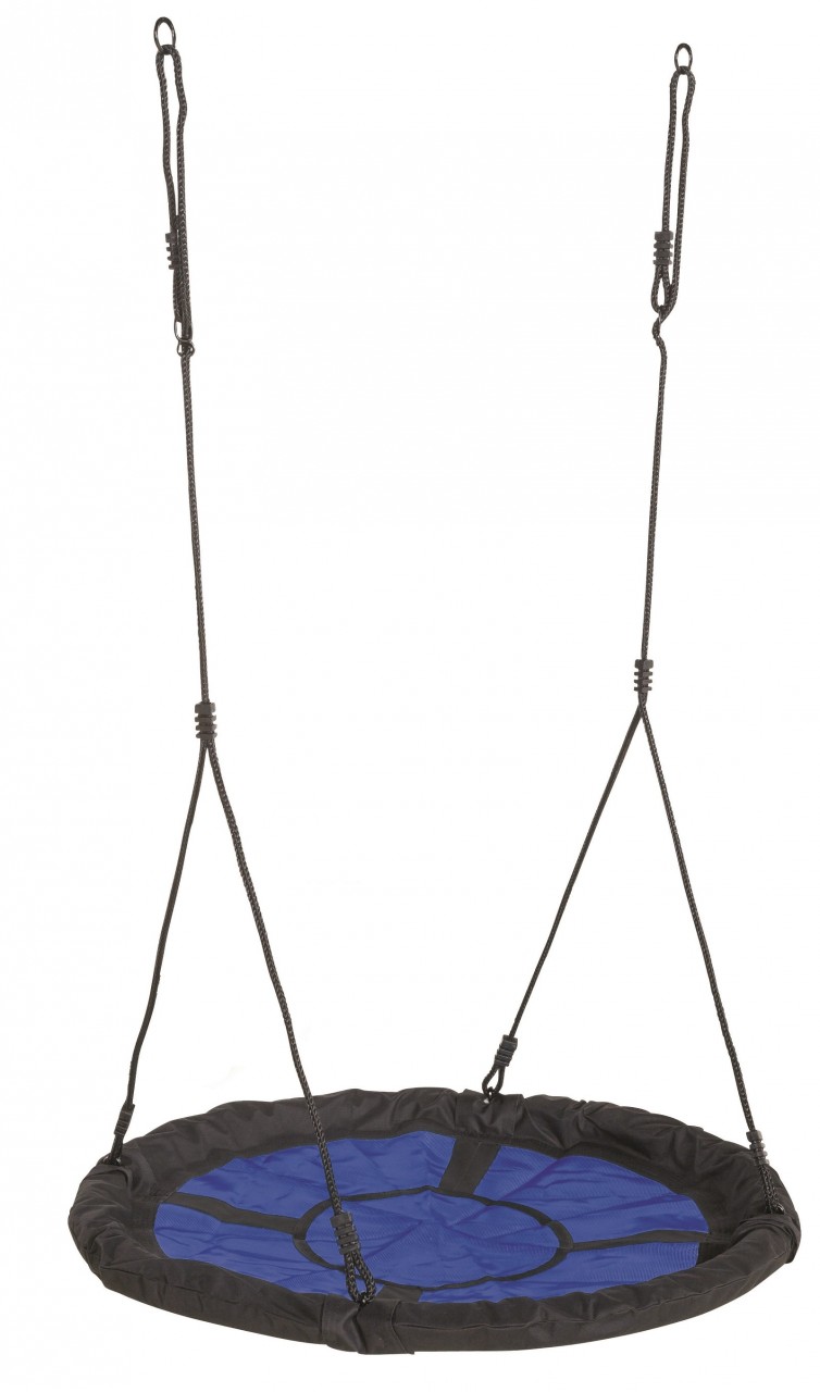 Nestschaukel Swibee 100 cm in Blau für Kinder Outdoor Nest Schaukel für den Garten - Blau - AXI