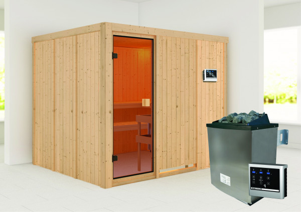 Sauna NYBRO 2,31 x 1,96 m