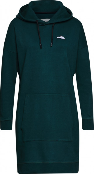 Hoodiekleid grün