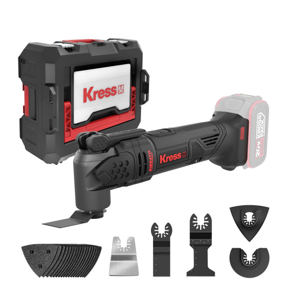 Akku Multitool KUD12.91 3,2 Grad mit Stapelbox