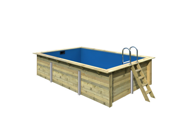 Rechteck POOL 3,50 x 3,20 / 4,40 / 5,30 m 44 mm Modell 1