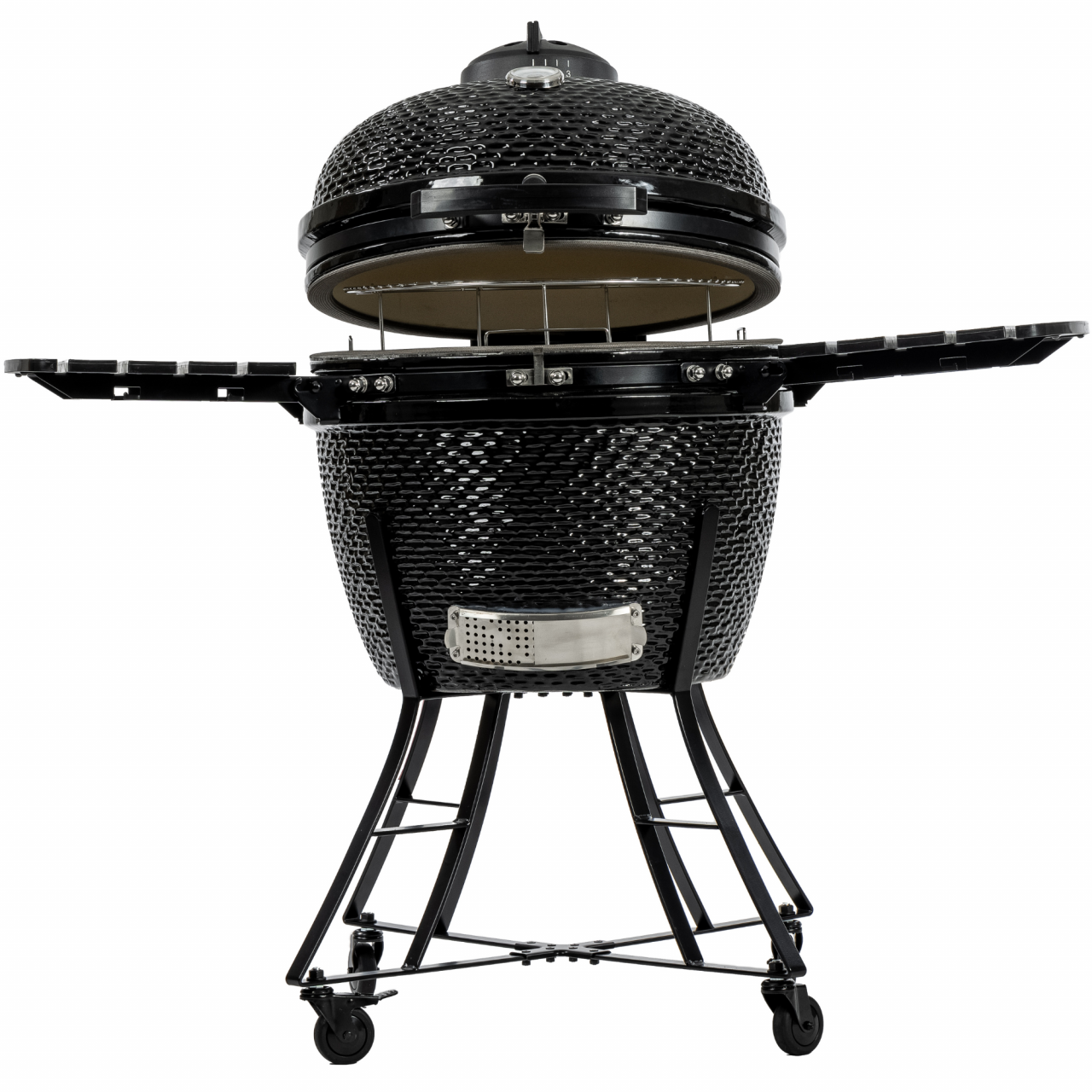 Keramikgrill KAMADO 24B Holzkohlegrill mit Räucherfunktion