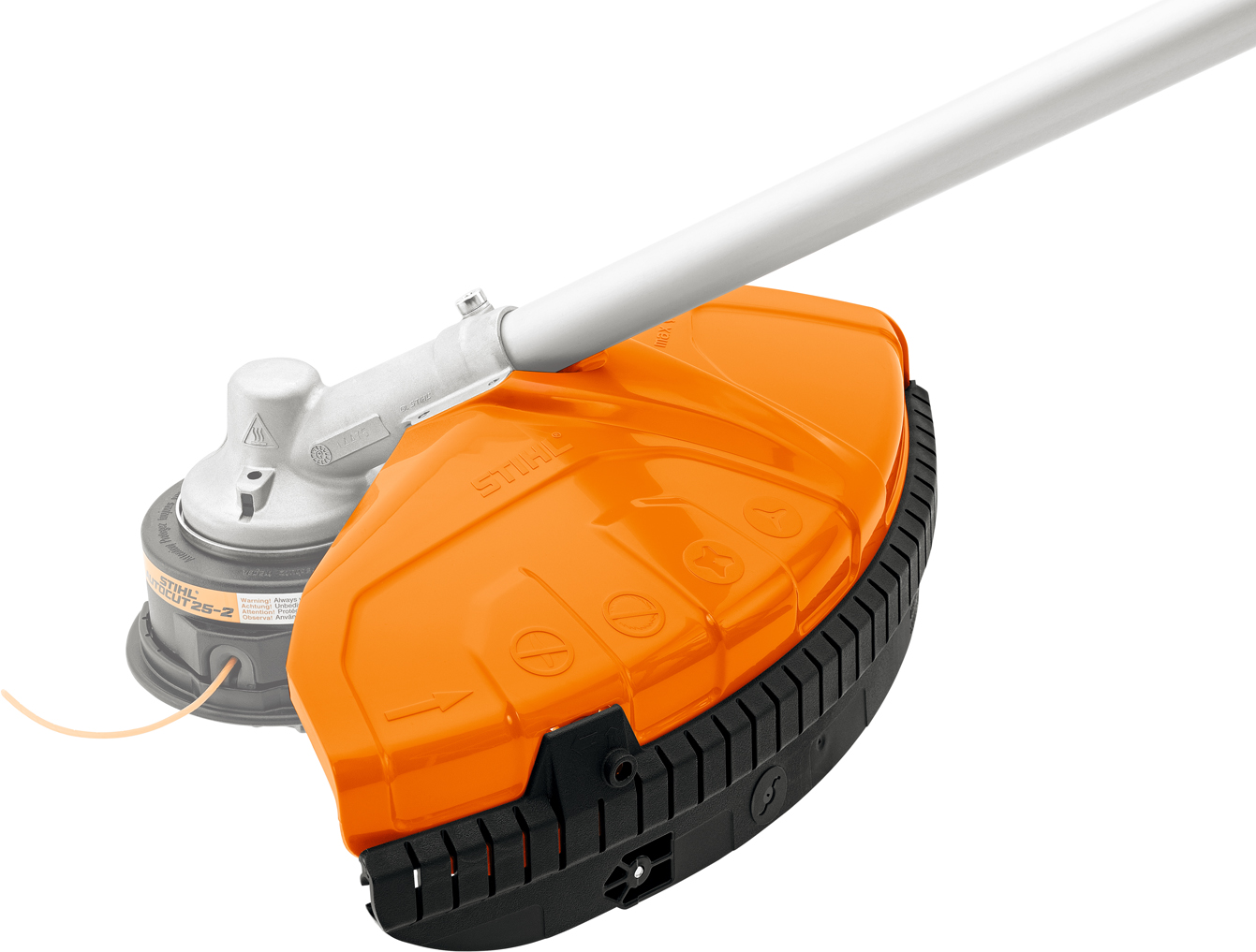 Universalschutz Ø 420 mm/260mm (Faden/Metall) Schutz für Motorsensen