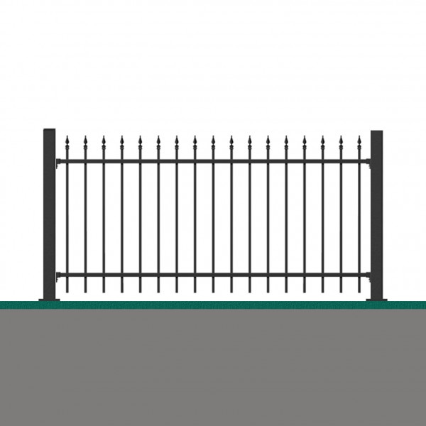 Vorgartenzaun Grund-Set CHAUSSEE