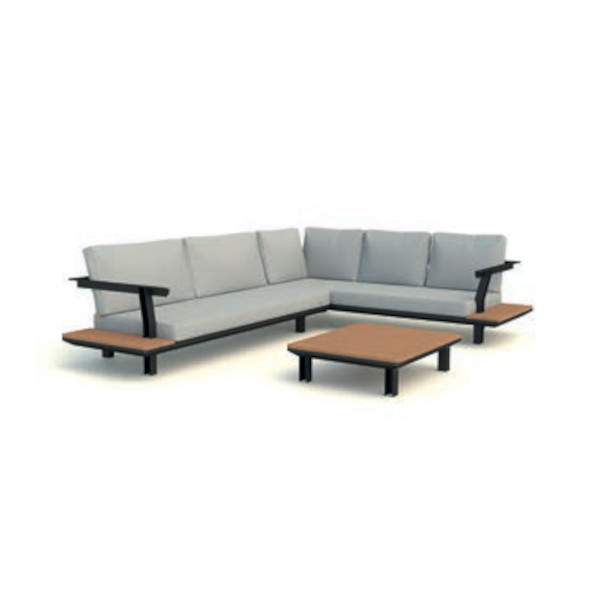 Gartenlounge Set INDUSTRY 5-Sitzer mit Polster