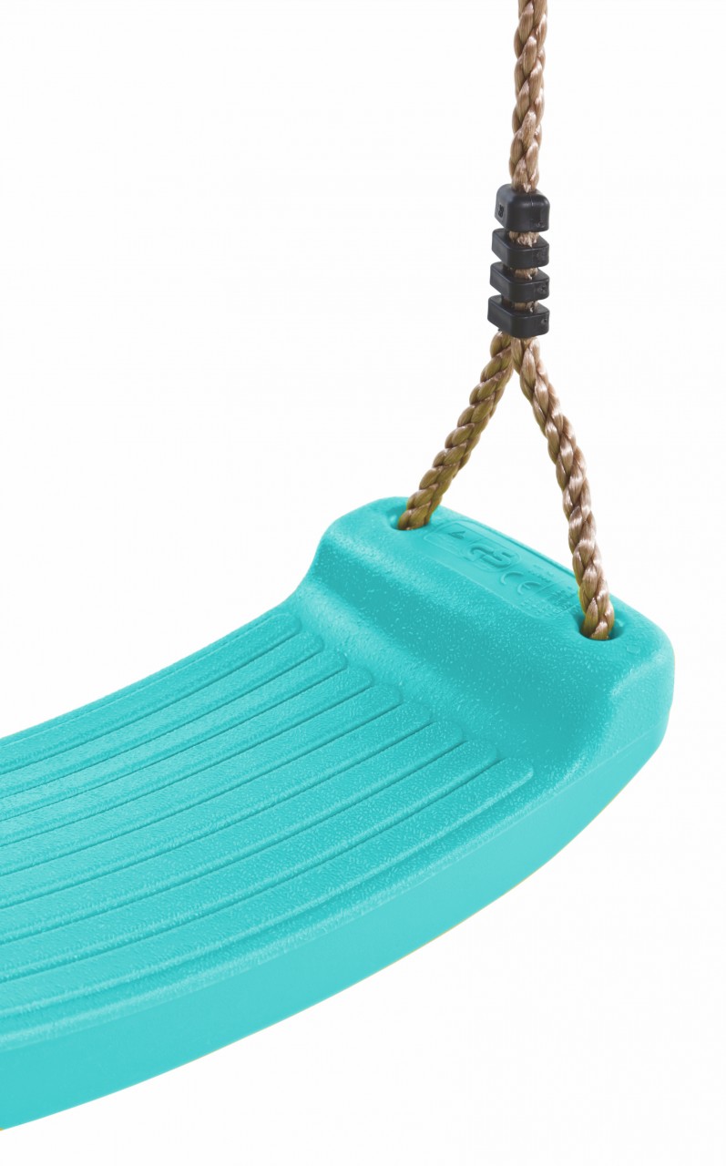 Schaukelsitz mit Seil Türkis