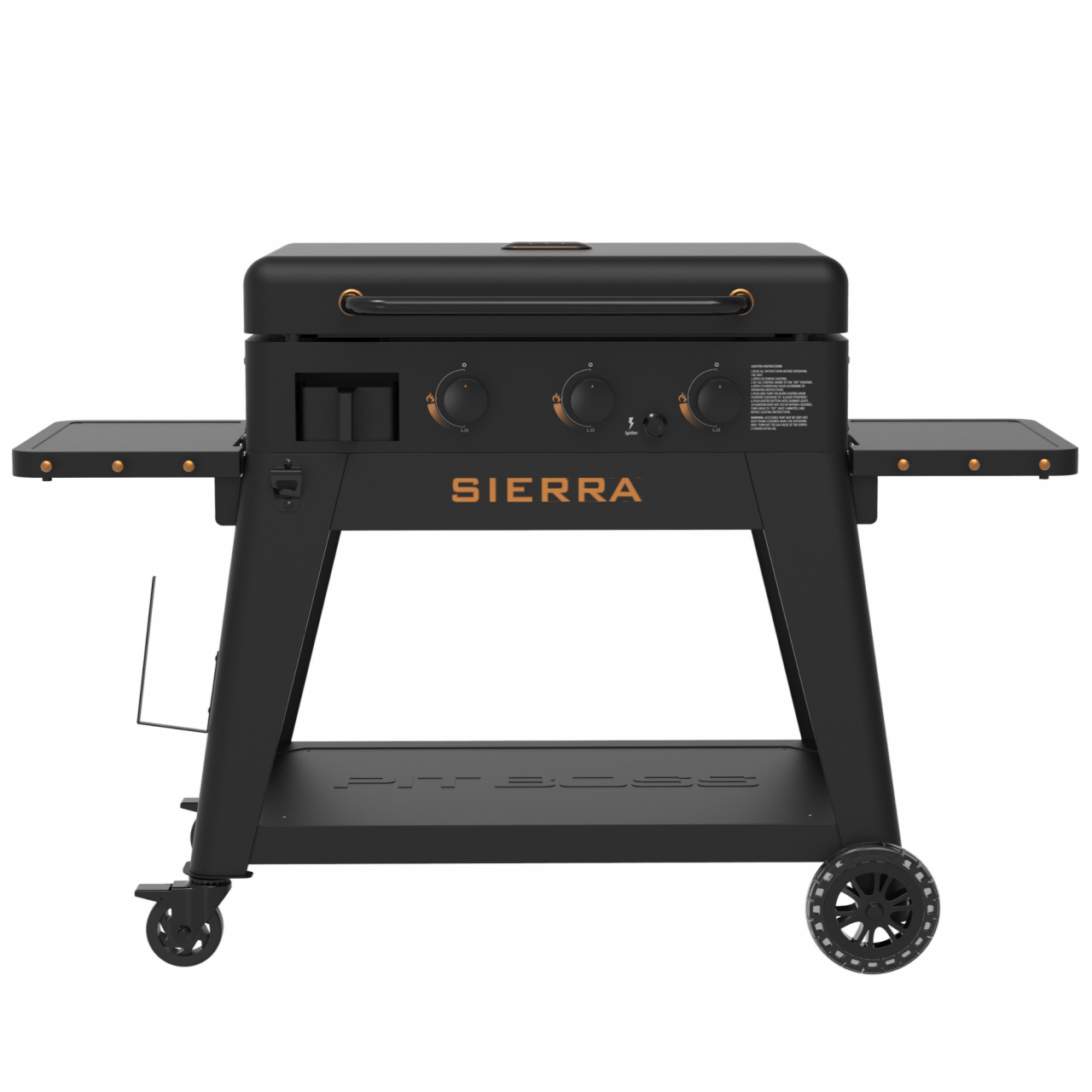 Gasgrill Planchagrill SIERRA ONYX Griddle mit AntihaftGrillplatte