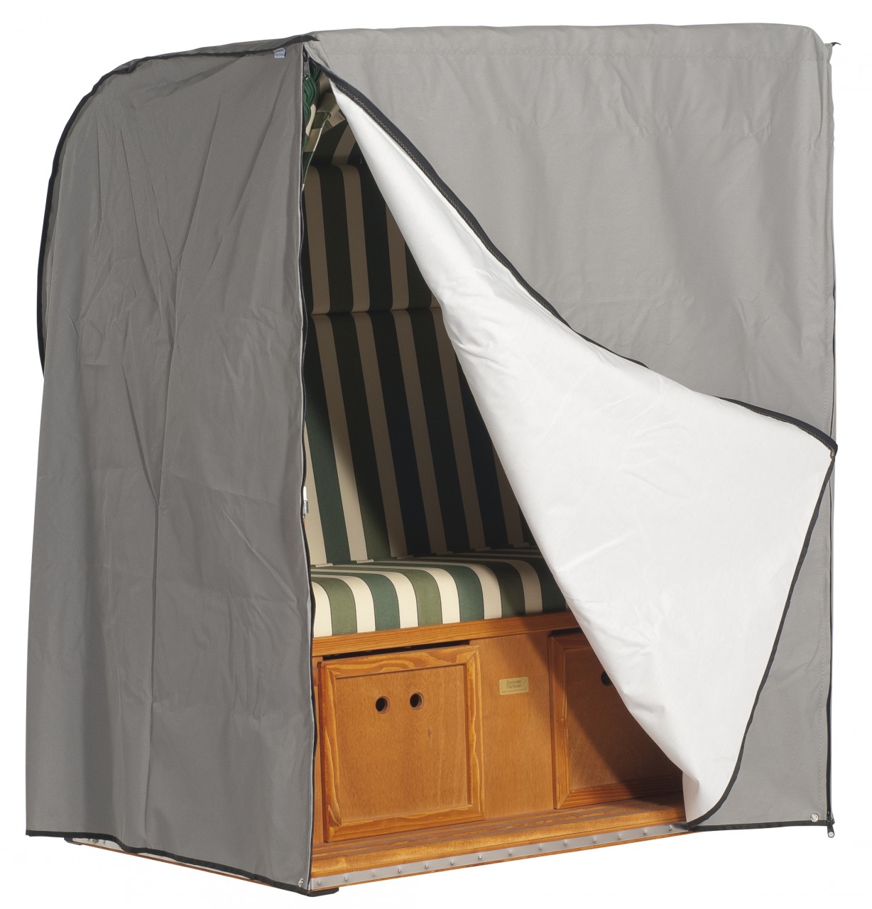 Schutzhülle grau für 1-Sitzer ca 95x114 x154 cm (BxTxH)