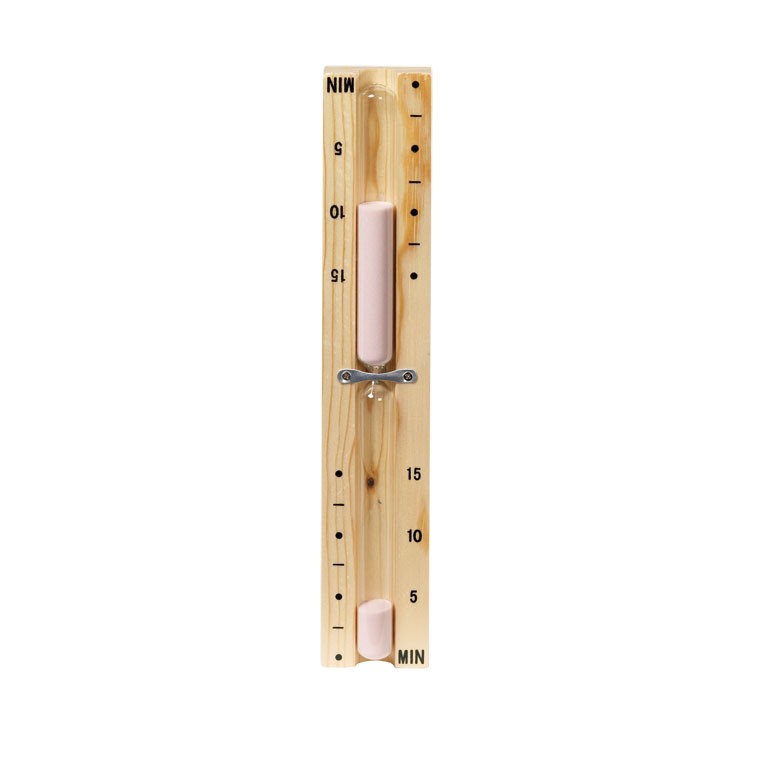 Sauna Sanduhr CLASSIC Naturholz
