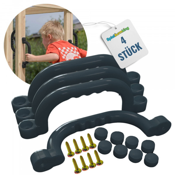 Haltegriffe für Spielturm - Handgriffe FYNN - Sicherheitsgriffe - Klettergriffe aus Kunststoff