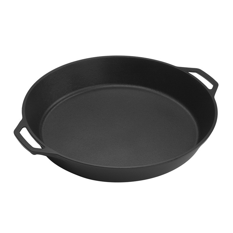 Gusspfanne CAST IRON Ø 25  44 cm Partypfanne & Grillpfanne aus Gusseisen Ø 44 cm