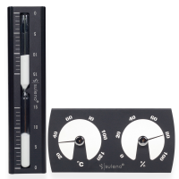 Sauna SET KJELL | 2-teilig Klimamesser Sanduhr Sauna SET KJELL | 2-teilig Klimamesser Sanduhr