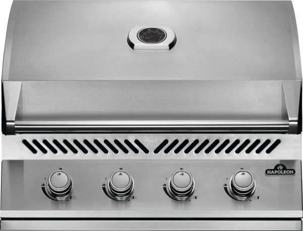 Gasgrill 500-Series 32&quot; Edelstahl Einbau-Grillaufsatz