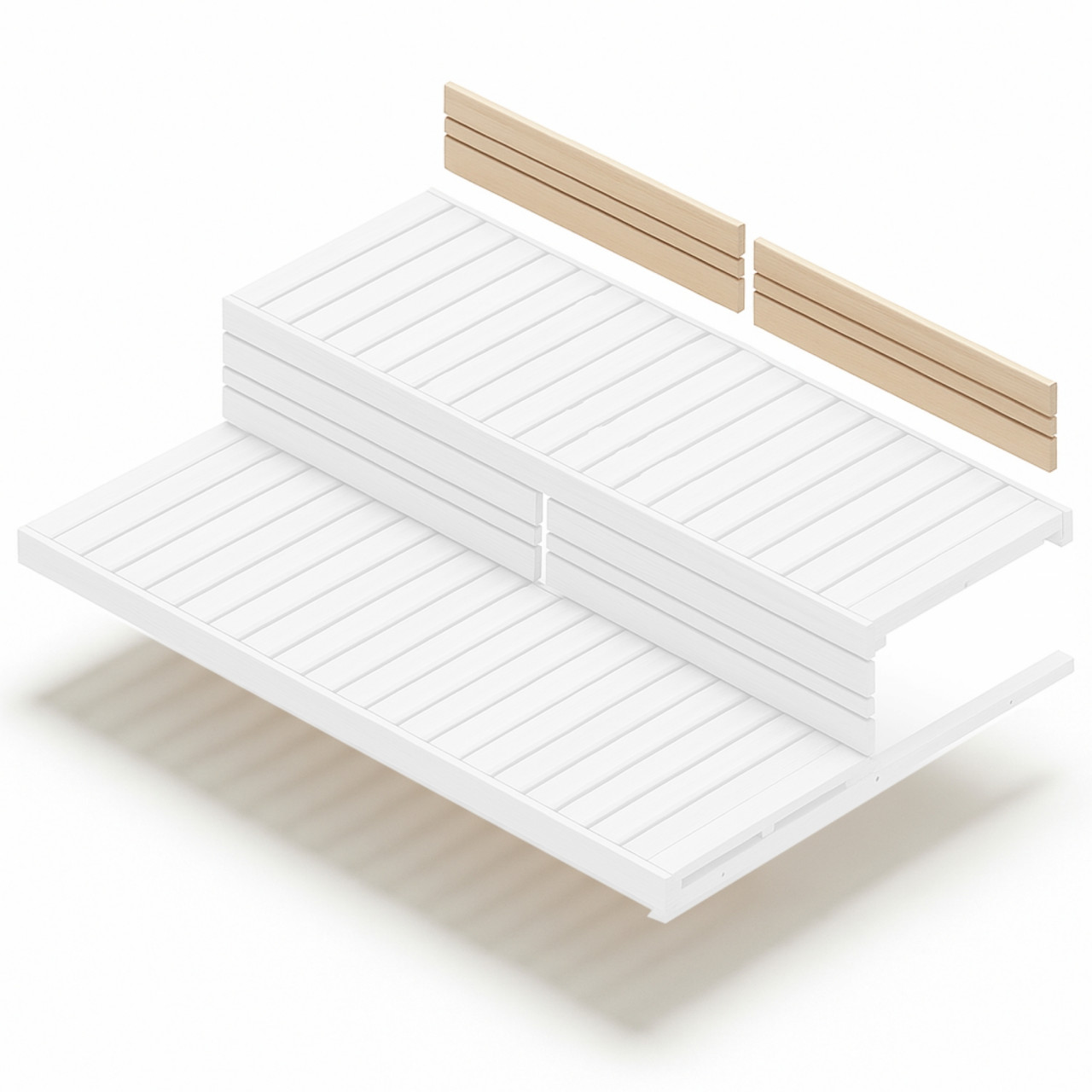 Sauna Rückenlehnen Set LARVIK Lehne Sauna Hemlock 850 219 mm