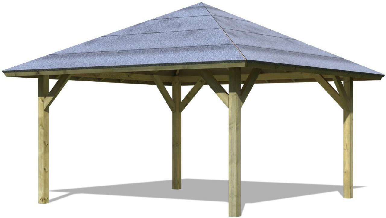 Karibu Pavillon "Holm 1" BxT: 431x431 cm
