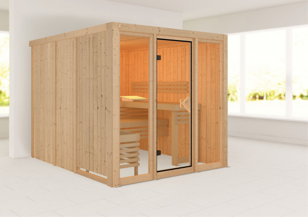 Sauna ASKJA 2,16 x 2,34 m