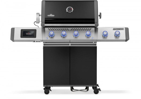 Gasgrill PRESTIGE® PRO 500V CONNECTED RSIB, Schwarz, inkl. Drehspieß