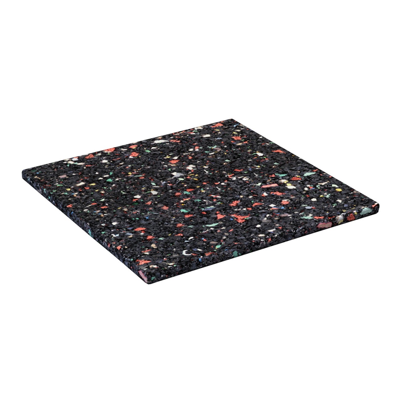 Terrassenpads Gummigranulat auf Recyclingbasis 90 x 90 x 3 mm 50 Stück