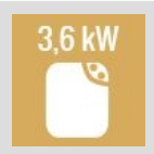 3.6 kW Ofen integr. Steuerung