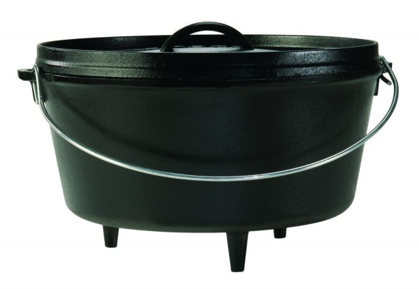 Dutch Oven CAMP mit Deckel Gusseisen