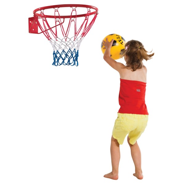 Basketballkorb mit Netz