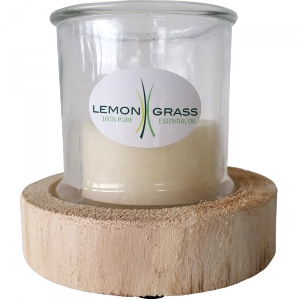 Windlicht Duftkerze Lemon Grass Ø 18 cm