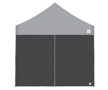 Pavillon Seitenwand 3 m ECLIPSE Grau Mit Reißverschluss