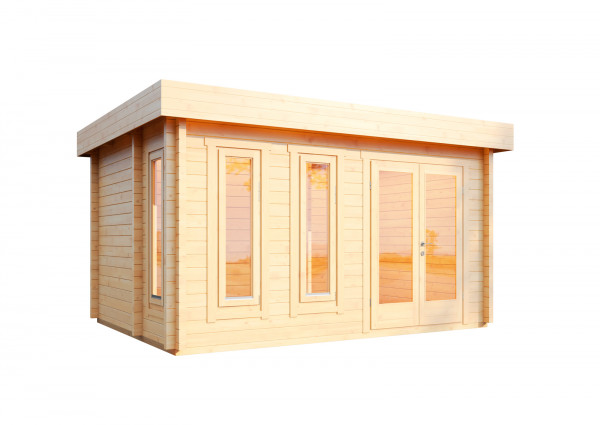 Gartensauna SIMONE 4,40 x 3,20 m