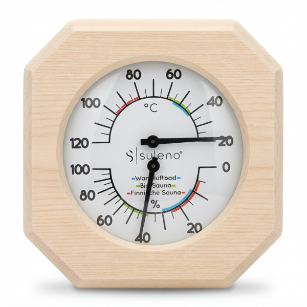 Sauna Klimamesser 2in1 Thermometer/Hygrometer