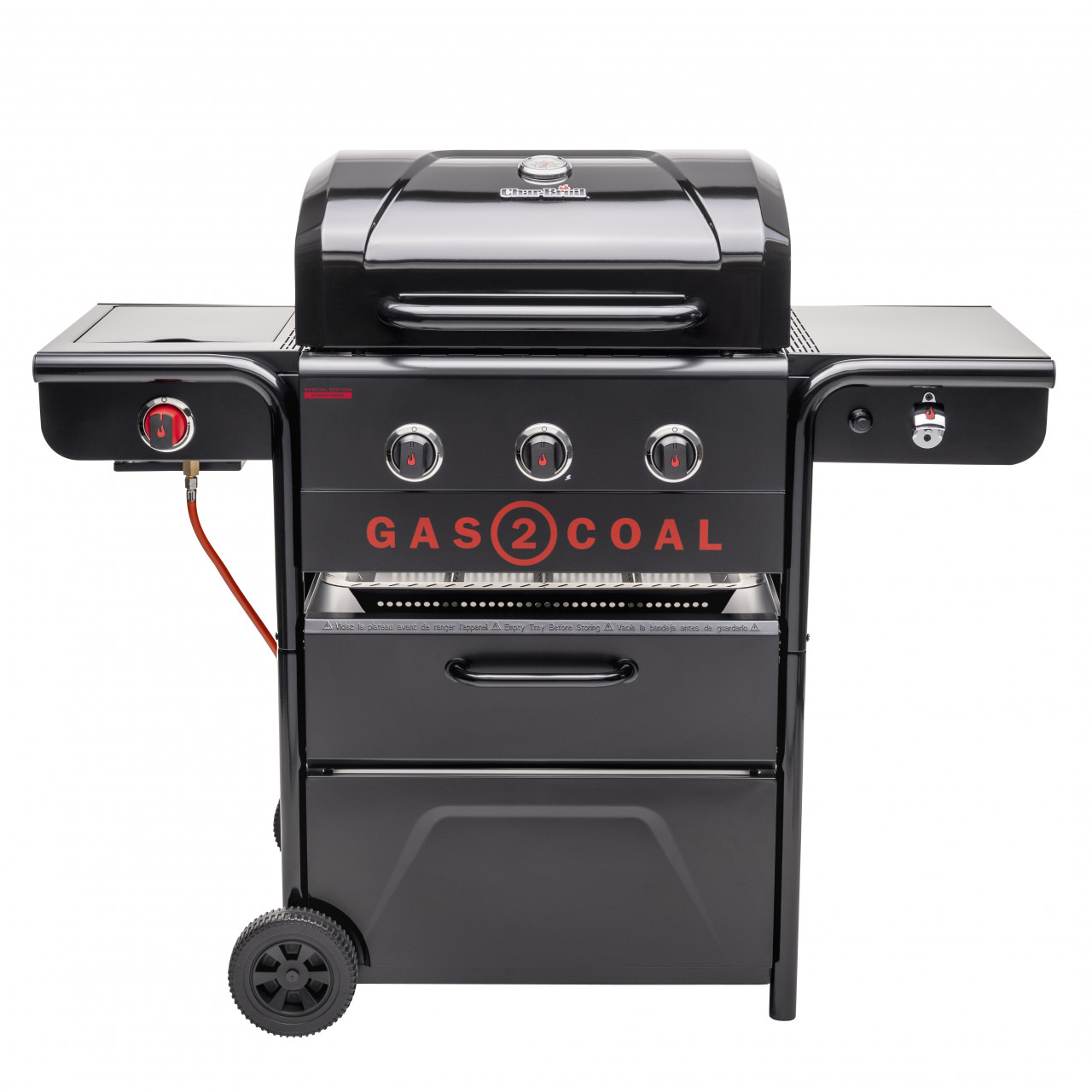 Gas und Holzkohlegrill GAS2COAL Special Edition 3