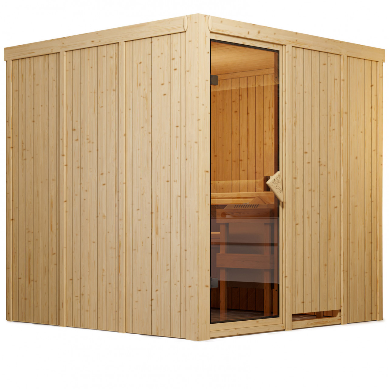 SULENO Sauna AMRUM 196 x 196 m ohne Ofen