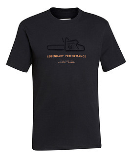 TShirt ICON CHAINSAW schwarz S