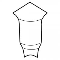 Innenecke Profil 1 MK Fußleiste (4er-Pack) Innenecke Profil 1 MK Fußleiste (4er-Pack)