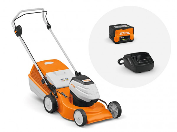 Akku-Rasenmäher RMA 248 AK-System mit AK 20 und AL 101