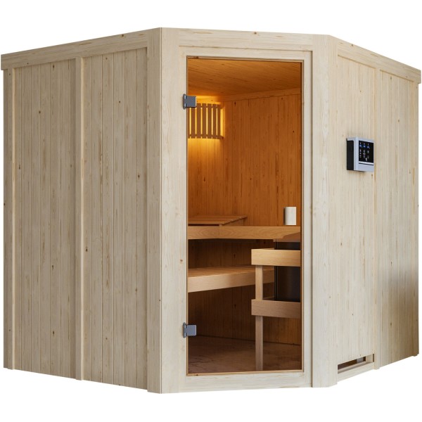 Sauna KOTKA 1,96 x 1,96 m