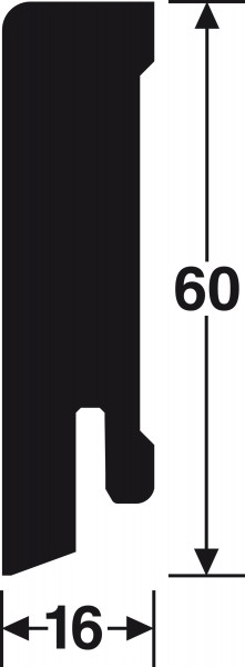 Verbindungsstück selbstklebend Profil 15 MK | 20 PK Fußleiste (2er-Pack)