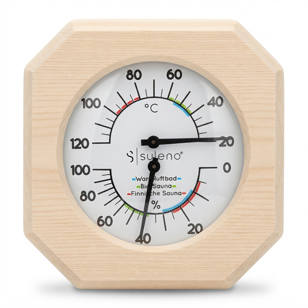 Sauna Klimamesser 2in1 ThermometerHygrometer