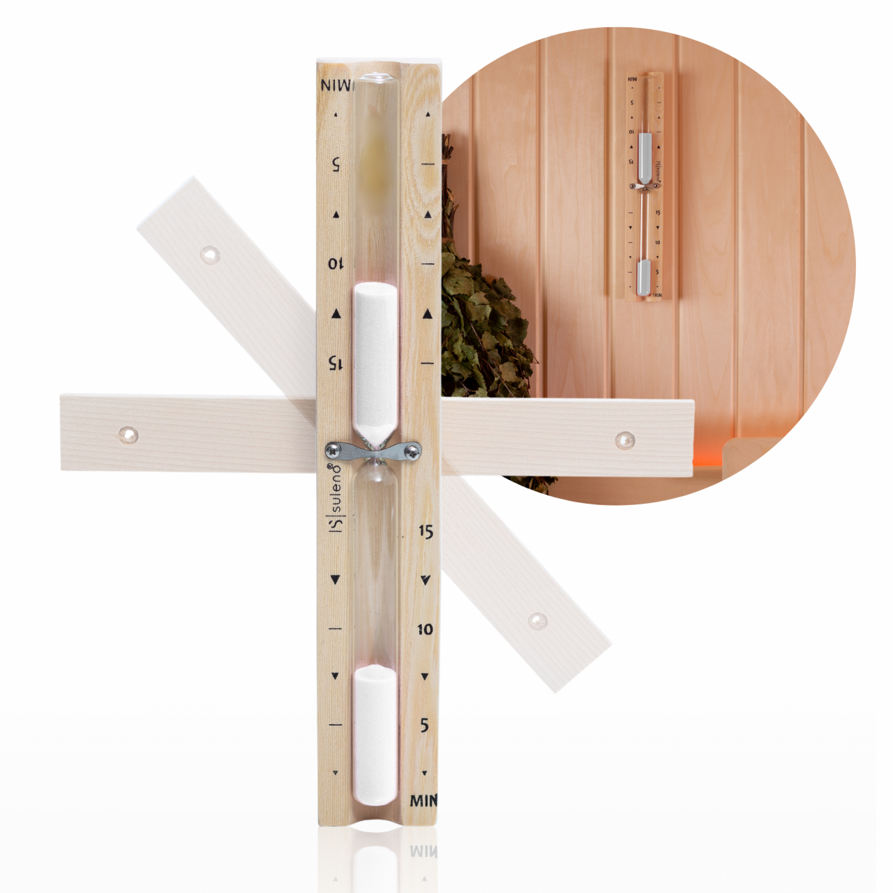 Sauna Sanduhr 5  15 Minuten
