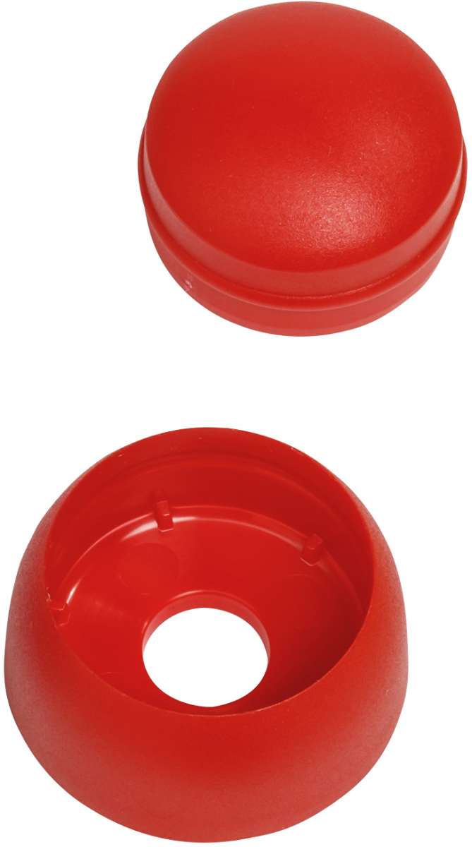Loggyland 10er Set Abdeckkappen – Für Schrauben & Muttern, 8-10 Mm, Grau | Aus PP-Kunststoff