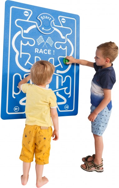 Spielwand RACE Blau 73,5 x 98,0 cm